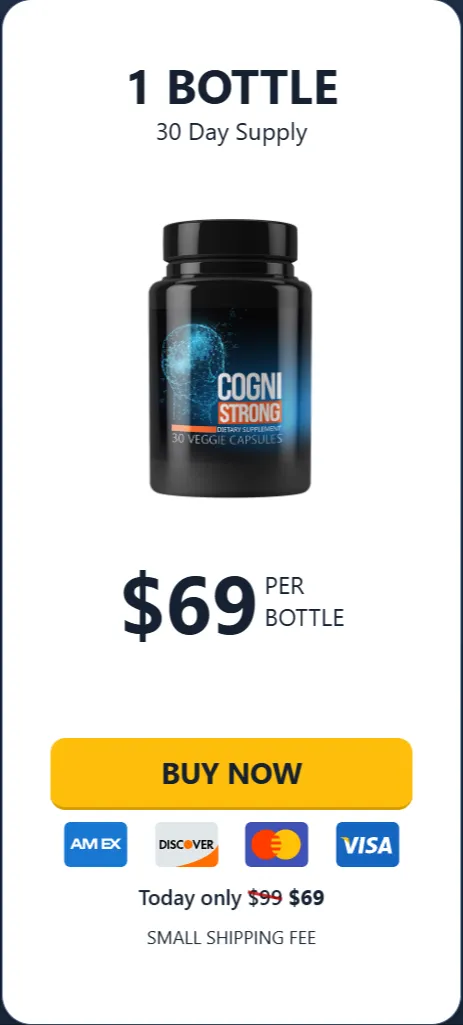 CogniStrong price 1 bottle